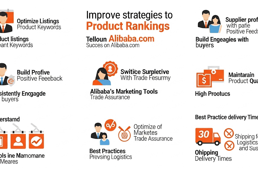 Alibaba.com Sıralamada Öne Çıkma Yolları Alibaba.com Sıralamada Öne Çıkma Yolları