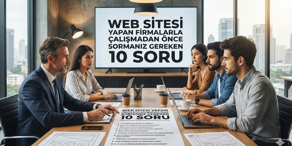 Web Sitesi Yapan Firmalarla Çalışmadan Önce Sormanız Gereken 10 Soru