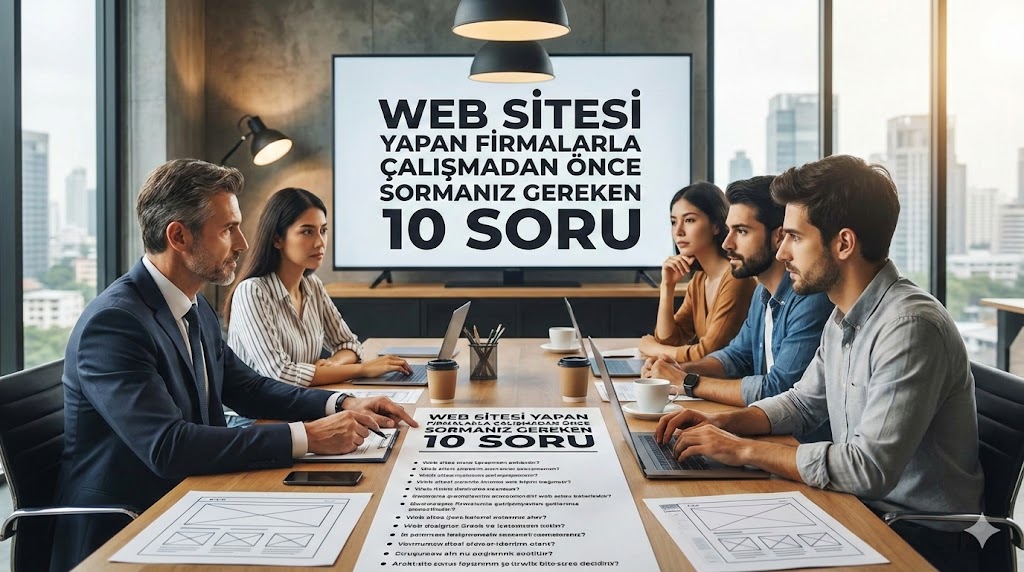 Web Sitesi Yapan Firmalarla Çalışmadan Önce Sormanız Gereken 10 Soru